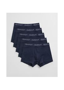 Gant, Damen, Trunk &raquo;TRUNK 5-PACK&laquo; Mit elastischem Bund, MARINE, L, MARINE, 5er Trunk-Set von Gant
