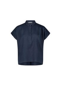 BETTY & CO Betty&Co , Hemdbluse »Hemdbluse mit Kragen« , Navy Blue , 38 , 38 , Passform: Gerade