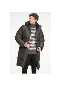 LINDBERGH , Steppmantel mit Kapuze , deep army , M , M , Mantel von LINDBERGH