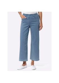 Classic Basics , Bequeme Jeans 1 Stk. tlg. , blue-bleached + weiß , Normalgrößen , 40 -Normalgrößen , 40 , Doppelpackung