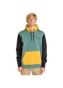 Billabong , Hoodie »Arch Block Po« , Billiard , M , M , Material: Mischgewebe aus recyceltem...