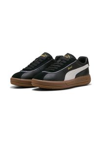 Puma, Damen, Sneaker &raquo;CLUB KLASSIKA&laquo;, Puma Black-Puma White-Puma Gold, 37, Puma Black-Puma White-Puma Gold, Regul&auml;re Breite