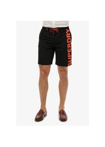 Superdry , Badeshorts »CLASSIC 19 LOGO BOARDSHORT« , Black , N-Gr , XL -N-Gr , XL , Für den perfekten Strandtag