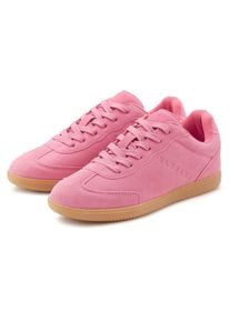 ELBSAND, Damen, Sneaker &raquo;Freizeitschuh, Schn&uuml;rschuh&laquo; Retro Sneaker, Lederschuh, Schn&uuml;rhalbschuh aus Leder Unisex, pink, 40, pink, Modischer Sneaker 