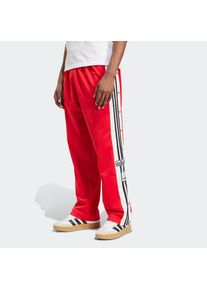adidas originals, Damen, Sporthose &raquo;ADIBREAK TP&laquo;, Better Scarlet / Black, N-Gr, L -N-Gr, Better Scarlet / Black, Eine Trainingshose mit Druckkn&ouml;pfen 