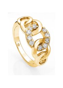 Lady , Damen , Fingerring , silber vergoldet 925 , 18