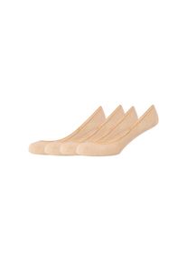 s.Oliver , Füßlinge »essentials« 4er Pack, 4 Stk. tlg. mit flacher Verarbeitung , sand , 35-38 , 35-38 , Füßlinge von s. Oliver