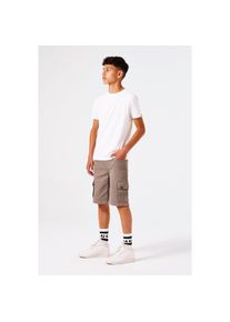 Garcia , Kinder,Jugendliche , Bermudas mit Cargo Taschen for BOYS , limestone , N-Gr , 140 -N-Gr , 140 , Shorts von Garcia for BOYS
