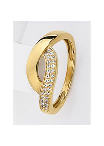 Lady , Damen , Fingerring , silber vergoldet 925 , 17