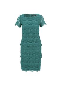 Vera Mont , Spitzenkleid »Spitzenkleid kurzarm« , Dark Emerald , EURO , 40 -EURO , 40 , Passform: Gerade