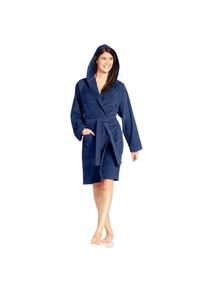 Vossen , -Bademantel »Texas, ideal für Sauna & Spa, Hotelbademantel, Morgenmantel« 1 Stk. tlg., für Damen & Herren , dunkelblau , Obermaterial:...