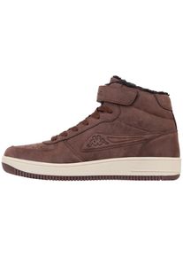 Kappa , Sneaker mit wärmendem Innenfutter , brown-offwhite , 43 , 43 , Warm gefütterter Sneaker von Kappa