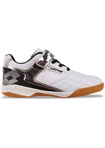 Lotto , Jugendliche , Hallenschuh - mit nicht-färbender Sohle , WHITE-SILVER , 36 , 36 , Sportschuh von Lotto für Teens