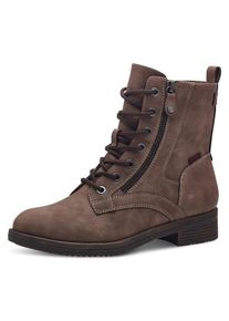 Tamaris , Schnürboots »SHAE« , Blockabsatz, Schnürboots Stiefelette mit Zierreißverschluss , braun , 38 , 38 , Allround Boots mit Schürung und...