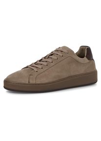 MARCO TOZZI by GMK , Sneaker , Freizeitschuh, Halbschuh, Schnürschuh mit Kontrastbesatz , taupe , 41 , 41 , Basic Schnürer mit Ziernähten