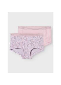 name it , Jugendliche , Boxershorts »NKFHIPSTER 2P PASTEL LILAC DOT NOOS« Packung, 2 Stk. tlg. , Pastel Lilac , 116 , 116 , Unterwäsche von name it...
