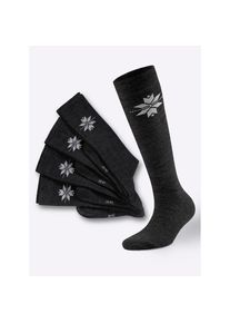 w&auml;schepur w&auml;schepur, Damen, Socken 4 Paar tlg., schwarz-wei&szlig;, 3, schwarz-wei&szlig;, f&uuml;r Sie & Ihn