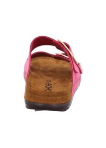 Rohde, Damen, Pantolette &raquo;Rodigo&laquo; , Keilabsatz, Sommerschuh, Hausschuh mit komfortablem Softfu&szlig;bett, pink, 36, pink, Pantolette mit breiten Riemchen 