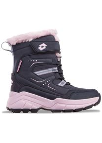 Lotto, Damen, Klettboot - mit kuschelig-w&auml;rmendem Innenfutter, NAVY-VIOLET, 30, NAVY-VIOLET, Sportive Texboots von Lotto f&uuml;r Kinder