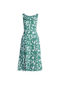 Vera Mont , Cocktailkleid »Cocktailkleid mit Print« , Cream/Green , EURO , 48 -EURO , 48 , Passform: A-Linie