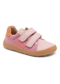 bisgaard , Jungen , Klettschuh »barefoot ricco Weite: normal« , Barfußschuh, Sneaker mit Lederfutter, Größenschablone zum Download , pink rosa , 25...