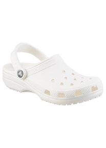 Crocs , Kinder,Jugendliche , Clog »Classic K« Sommerschuh, Hausschuh, Badeschuh mit schwenkbarem Fersenriemchen , weiß , 29 , 29 , Clog mit...