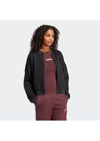 adidas Sportswear, Damen, Bomberjacke &raquo;W SL+ FL BOMBER&laquo; 1 Stk. tlg., Black, XXL, Black, Diese Bomberjacke ist teilweise aus einem Mix aus recycelten 