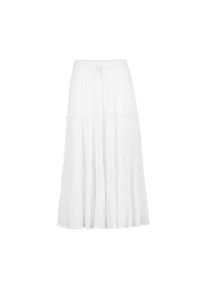 Blue Seven , A-Linien-Rock »Stufenrock« 1 Stk. tlg. , 001 - WEISS , 38 , 38 , Locker fallender Stufenrock