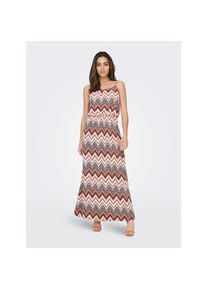Only , Maxikleid »ONLWINNER S/L MAXI DRESS NOOS PTM« Sommerkleid , Cloud Dancer AOP:Arabian zigzag , N-Gr , 40L -N-Gr , 40L , Pflegeleichtes und...
