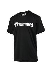 Hummel , Kinder,Jugendliche , T-Shirt »LOGO JERSEY« 1 Stk. tlg. für Kinder , black , 152 , 152 , T-Shirt mit großem Logo Print