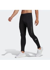 adidas Performance, Damen, Lauftights &raquo;OWN THE RUN&laquo;, Black, N-Gr, S -N-Gr, Black, Eng anliegende Leggings mit Taschen am Bein f&uuml;rs t&auml;gliche 