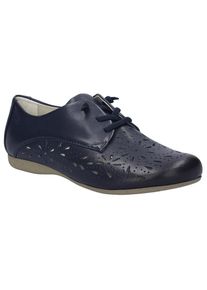 Josef Seibel, Damen, Slipper &raquo;Fiona 83&laquo; , Schlupfschuh, Komfortschuh mit elastischen Senkeln, dunkelblau, 36, dunkelblau, Modische Slipper mit 