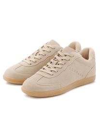 ELBSAND, Damen, Sneaker &raquo;Freizeitschuh, Schn&uuml;rschuh&laquo; Retro Sneaker, Lederschuh, Schn&uuml;rhalbschuh aus Leder Unisex, beige, 42, beige, Modischer Sneaker 