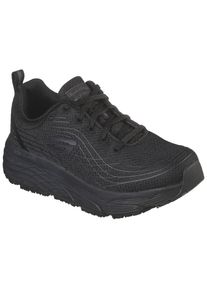 Skechers, Damen, Berufsschuh &raquo;MAX CUSHIONING ELITE SR&laquo; Schn&uuml;rschuh f&uuml;r Gastronomie, Pflege f&uuml;r Maschinenw&auml;sche geeignet, schwarz, 39, schwarz, 