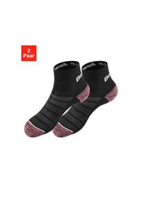 Bench. , Wandersocken Packung, 2 Paar tlg. Wollsocken aus flauschigem Material mit 51% Wolle , 2x schwarz , 35/38 , 35/38 , Gemütliche...