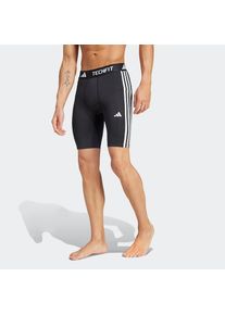 adidas Performance, Herren, Shorts &raquo;TF 3S SHORT&laquo;, Black, N-Gr, S -N-Gr, Black, Kompressionsshorts, teilweise aus recycelten Materialien hergestellt.