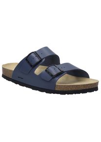 Josef Seibel, Herren, Pantolette &raquo;Josef 01&laquo; , Sommerschuh, Schlappen, Sandale mit softem Fu&szlig;bett, ozean blau, 47, ozean blau, Bequeme Pantolette in 