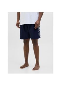 Jack & Jones PlusSize Jack & Jones PlusSize , Badeshorts »JPSTMAUI JJSWIM SPLICE LOGO AKM SN PLS« , Navy Blazer , N-Gr , 48 -N-Gr , 48 , Bequeme Badeshort von Jack &...