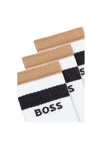 BOSS, Herren, Kurzsocken &raquo;3P QS Rib Iconic CC&laquo; 3 Paar tlg. mit Rippstruktur, Ferse und Zehen verst&auml;rkt, Open Miscellaneous 960, 43-46, Open 