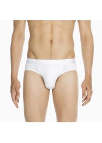 HOM, Damen, Minislip &raquo;HO1&laquo; bequem, weich, eng, elastisch, basic, breiter Bund, Baumwollmix, white, XL, white, Minislip von HOM