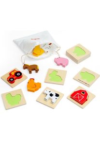 Bigjigs Bauernhof F&uuml;hlen und Finden