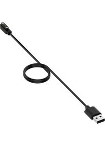 iWear Ladeger&auml;t CH2 Universal USB 1m Stromkabel Smart Watch 2-polig 4mm magnetisches Ladeger&auml;t, Smartwatch Zubeh&ouml;r