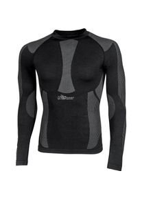 U-Power, Herren, Shirts, CURMA Black Carbon Thermounterwäsche Trikot, Schwarz, (L)