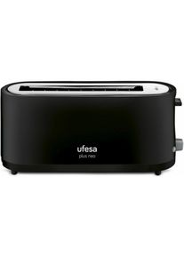 ufesa TOASTER PLUS NEO TT7465 900 1R LONG BLACK, Toaster, Schwarz