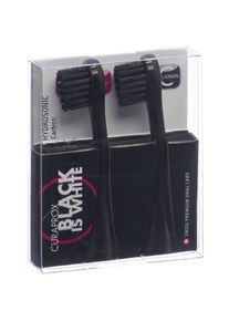 Curaprox, Zahnbürstenkopf, Hydrosonic Black is White (2 x)