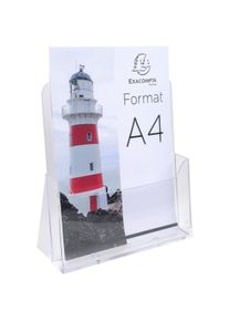 Exacompta, Prospektständer, Prospektständer, A4, mit 1 Fach, transparent (A4)