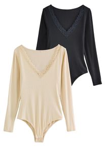 next Body Femme beige, noir taille L