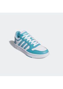 adidas Sportswear, Damen, Sneaker &raquo;HOOPS 3.0&laquo;, Cloud White / Preloved Blue / Preloved Blue, 38, Cloud White / Preloved Blue / Preloved Blue, Ein Retro