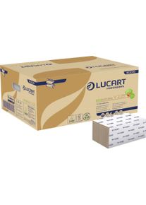 Lucart Eco Natural Papierhandtuch 863049 2lagig 21x25,3cm 3.800Blatt, Haushaltspapier, Braun