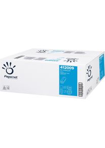 Werra Papier Papernet Papierhandtuch 412009 2lg. Z 22x24cm ws 20x200 Bl./Pack. (412009), Haushaltspapier, Weiss